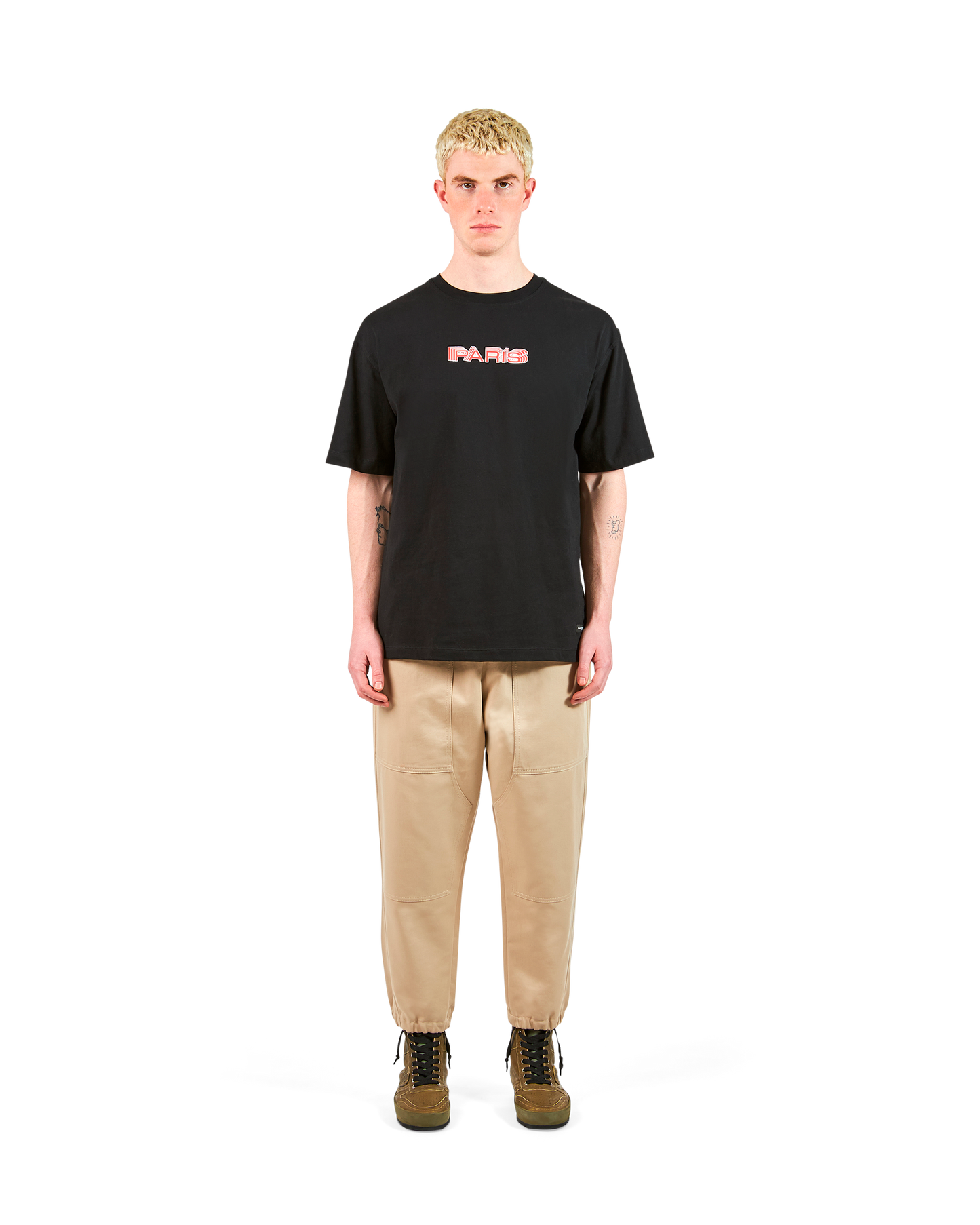 T-Shirt Nera da Uomo