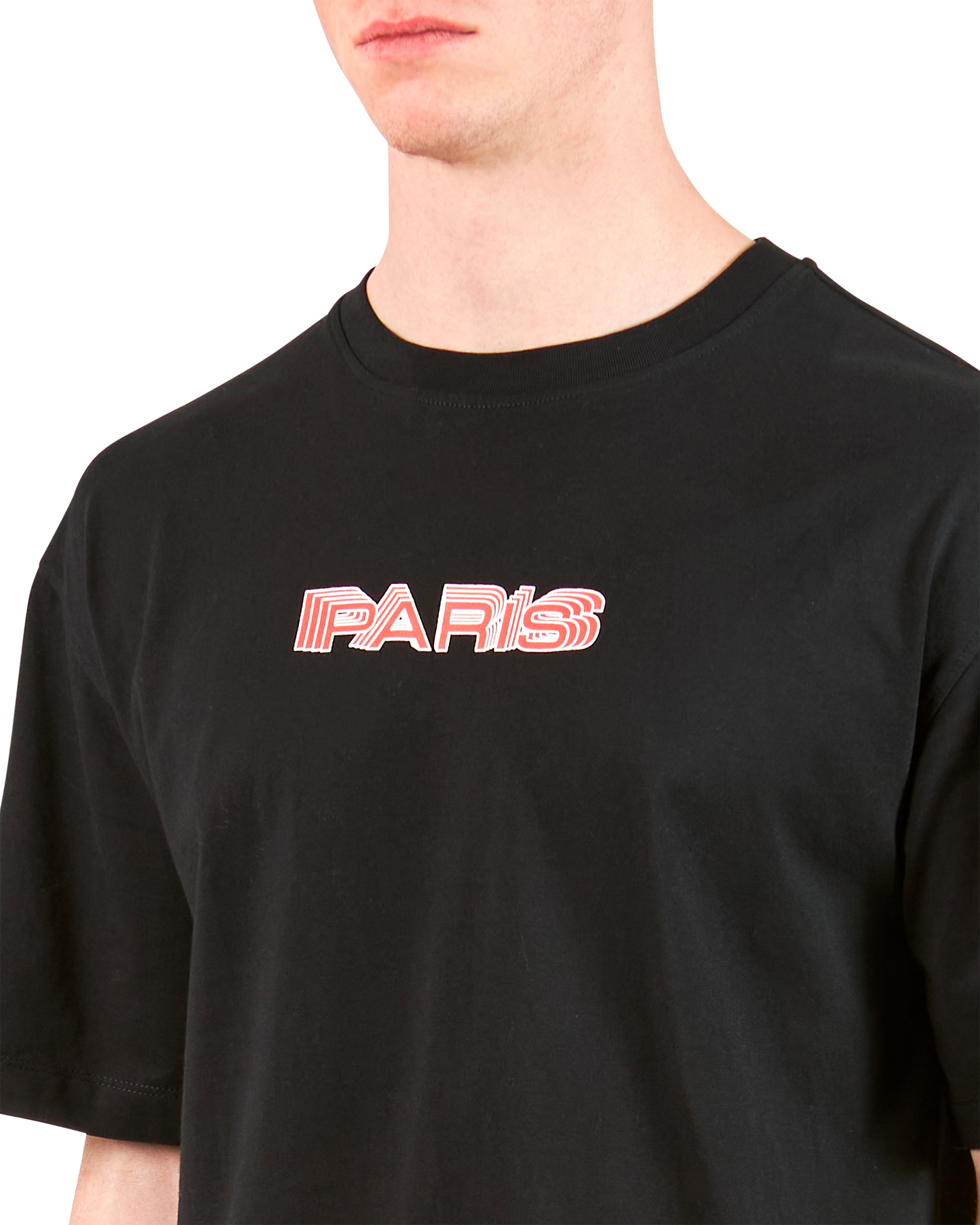 T-Shirt Nera da Uomo