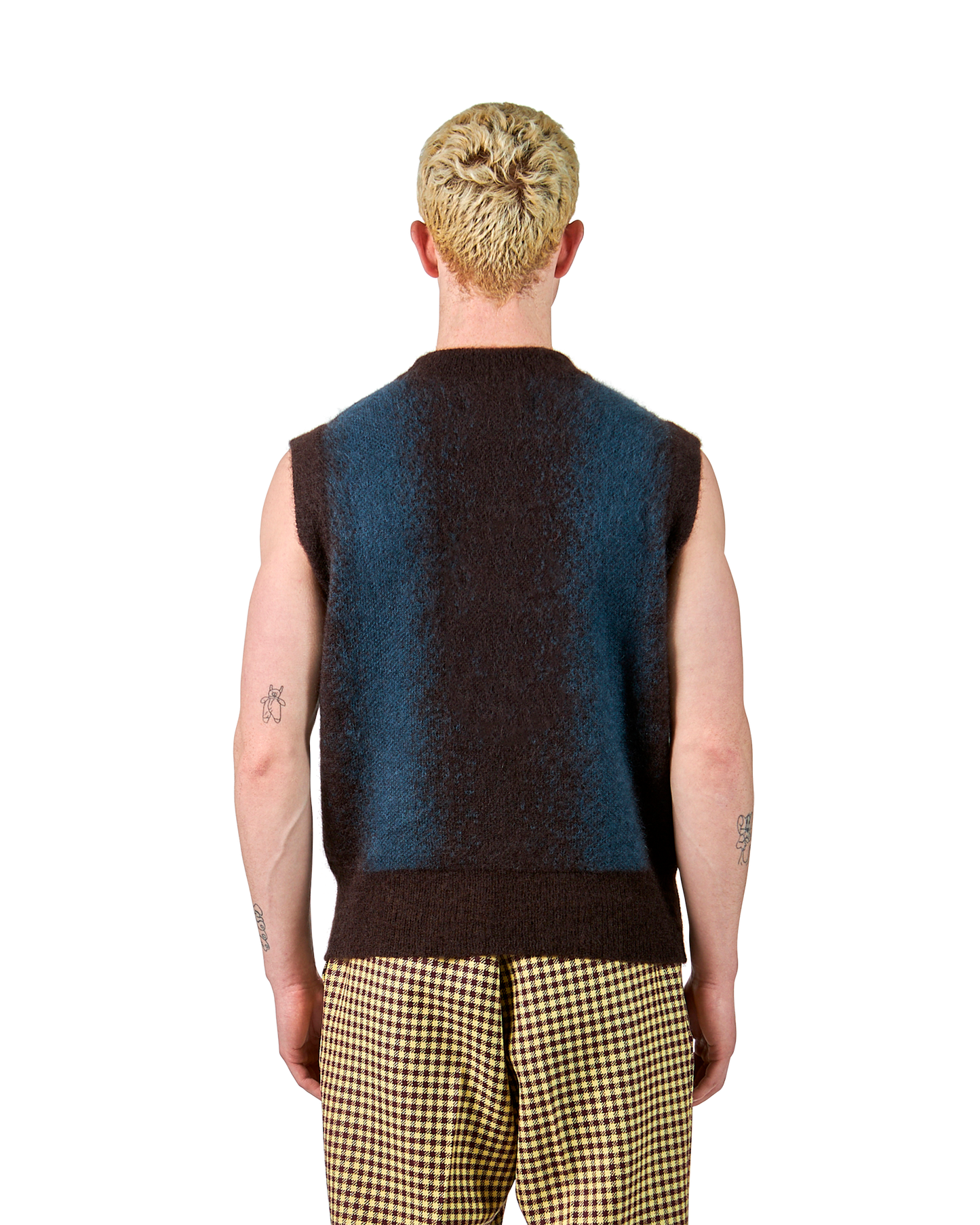 Gilet Marrone da Uomo