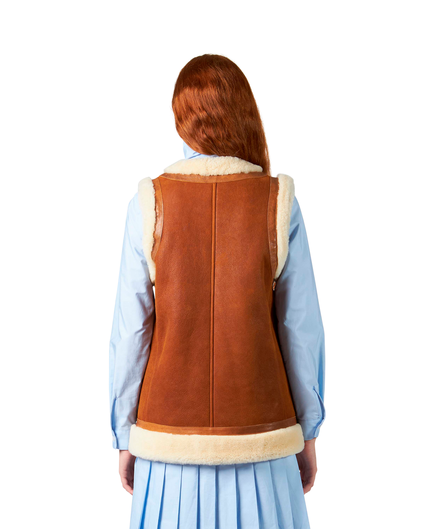 Women's Cognac Waistcoat