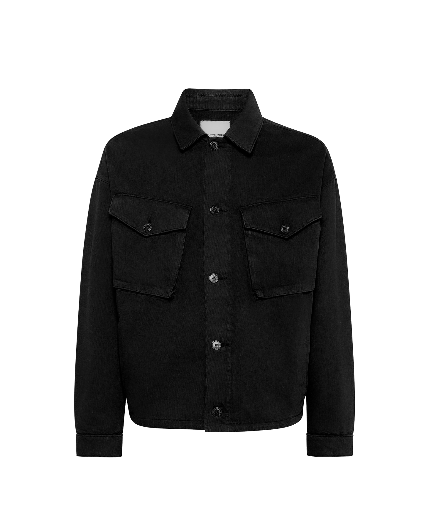 Giacca GERARD da Uomo Nera in Bull Denim