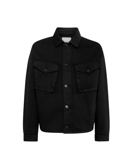 Giacca GERARD da Uomo Nera in Bull Denim