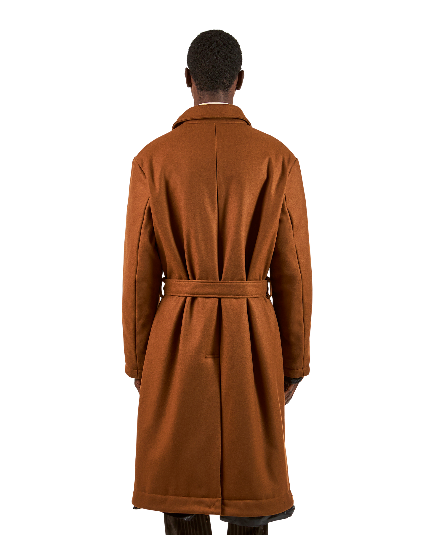 Trench Cognac da Uomo