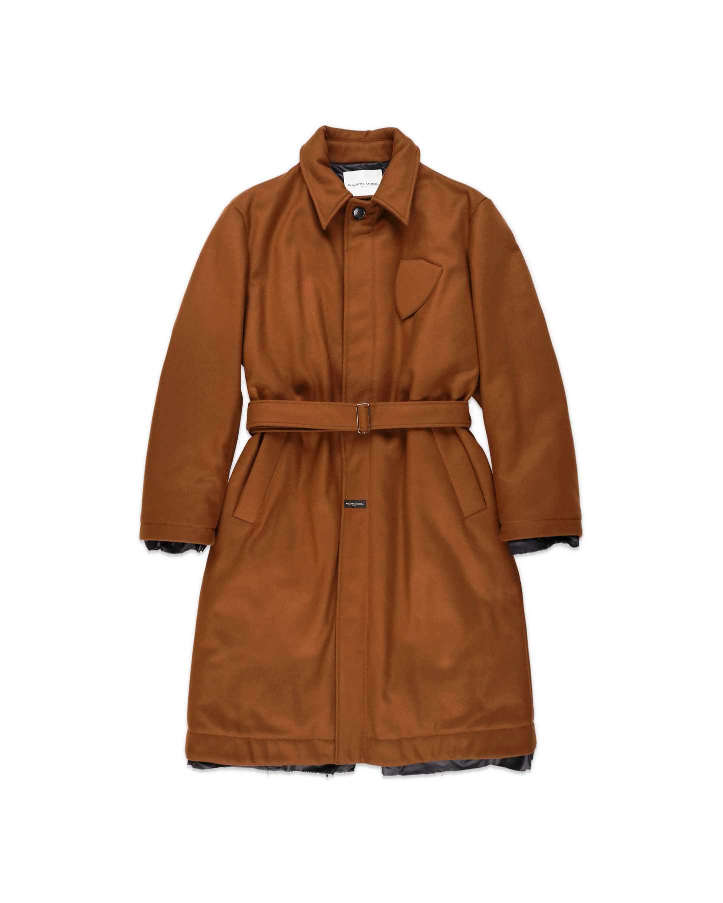 Trench Cognac da Uomo