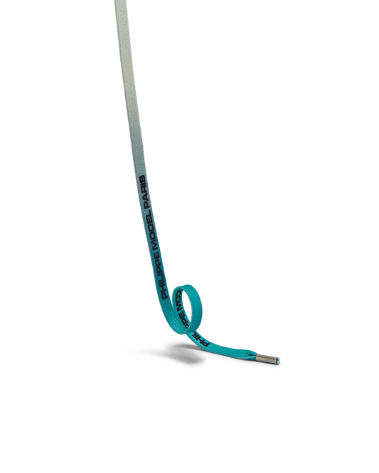 Damesschoenveter in Katoenen, Watergroen Zwart