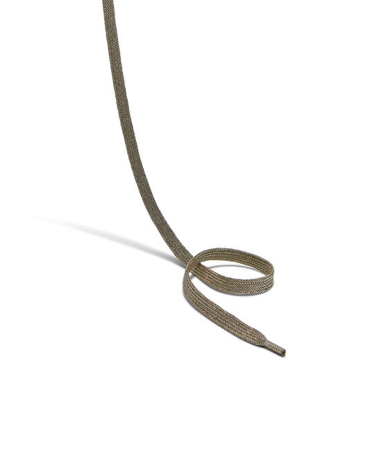 Lacets Laminés Femme, Dorés