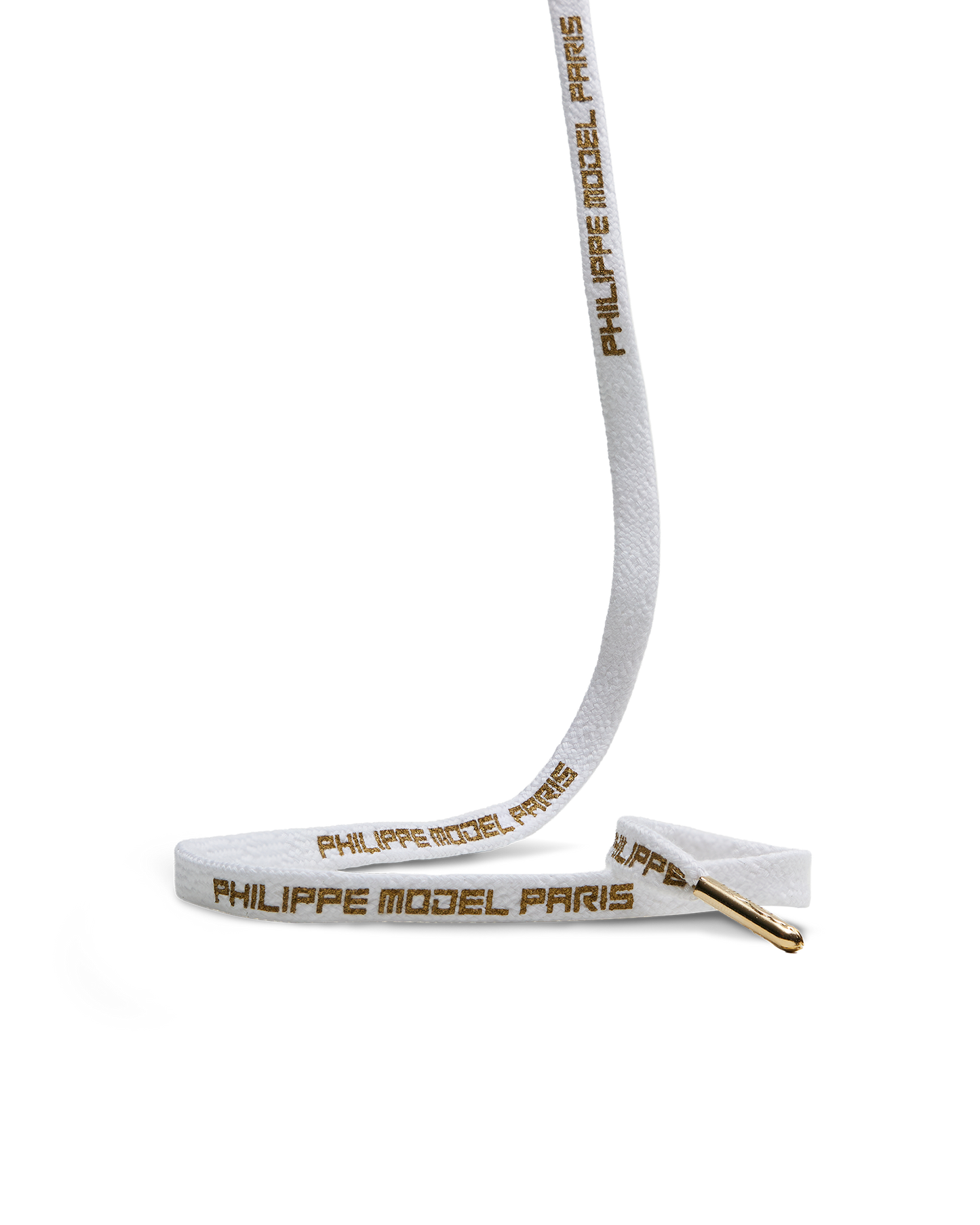 Lacci Donna in Cotone, Bianco Oro