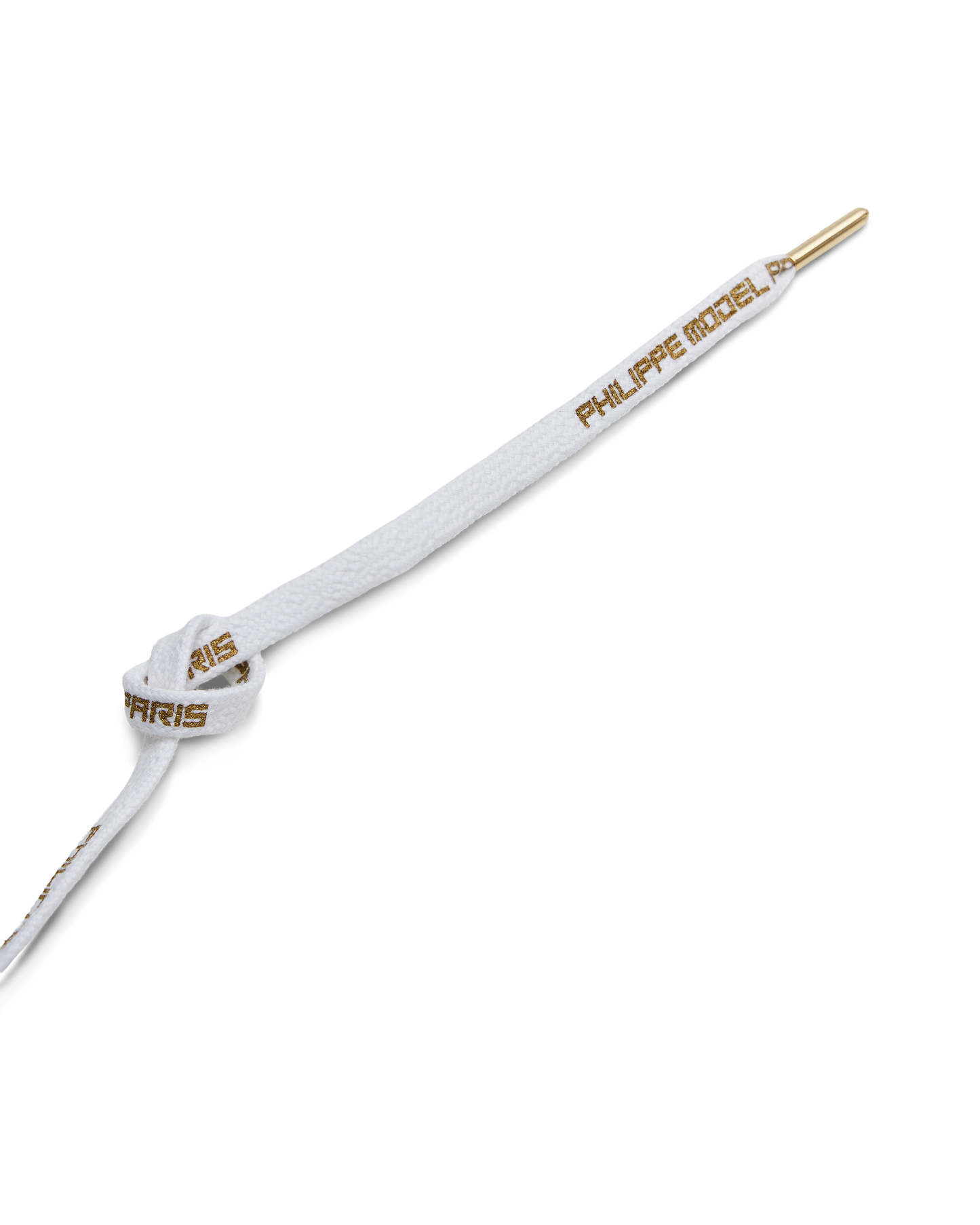 Lacci Donna in Cotone, Bianco Oro