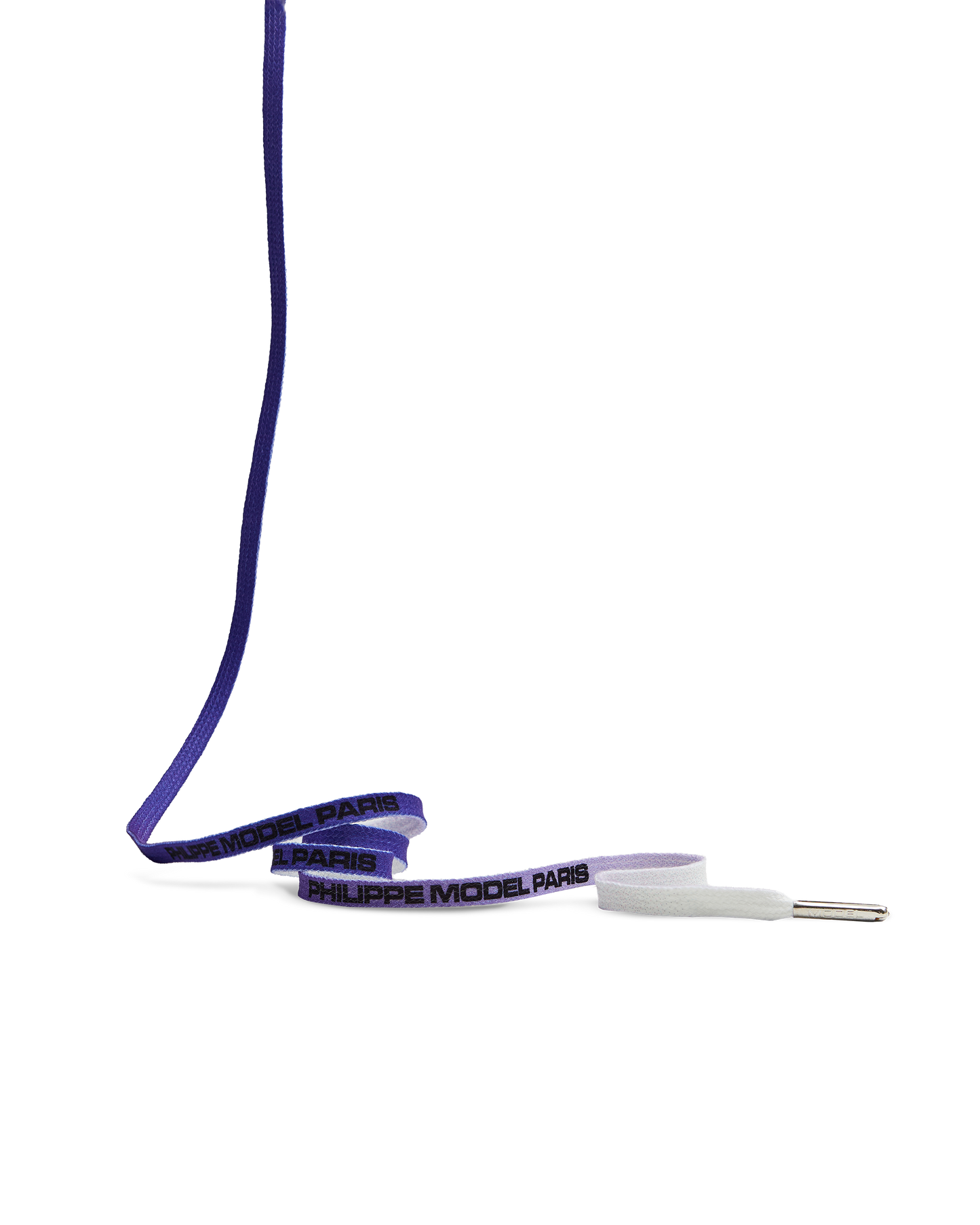Lacci Donna in Cotone, Bianco Viola