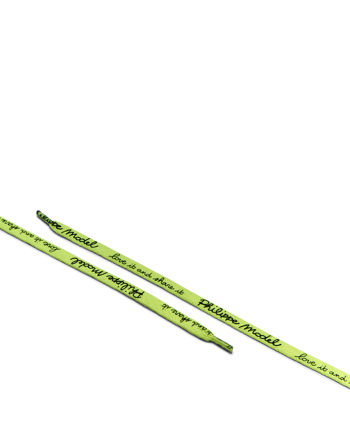 Lacci Uomo in Cotone, Giallo Fluo Nero