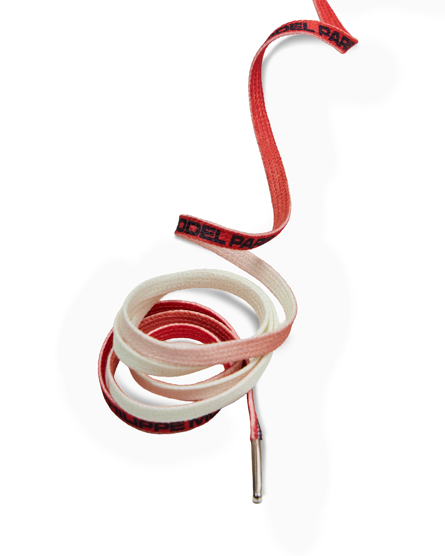 Men's Laces in Cotton, Red Milk
