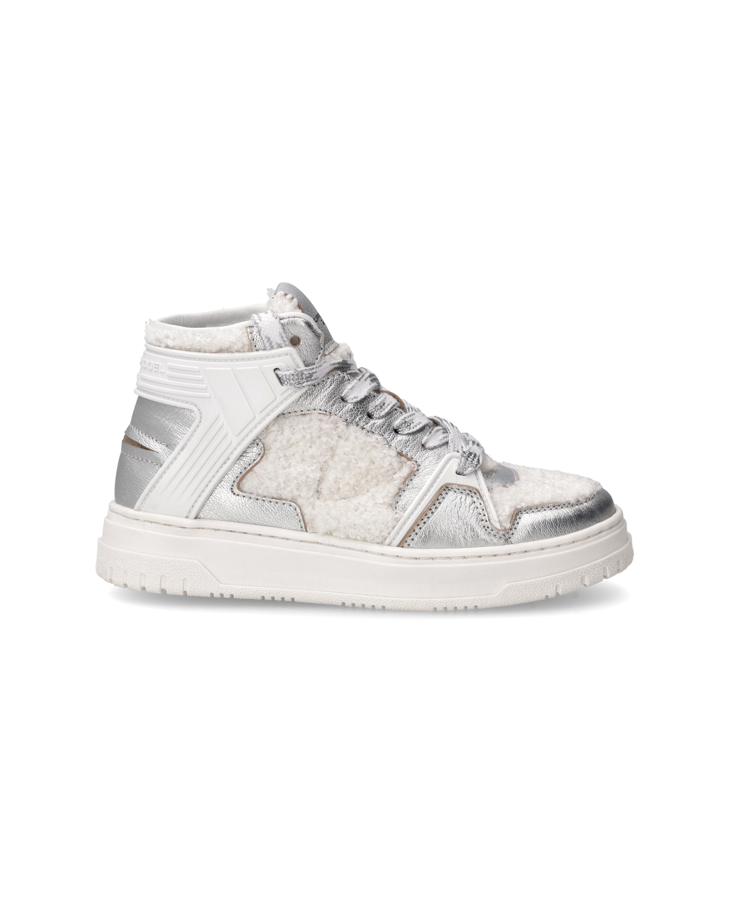 Sneakers La Grande Tennis Kids, White Silver