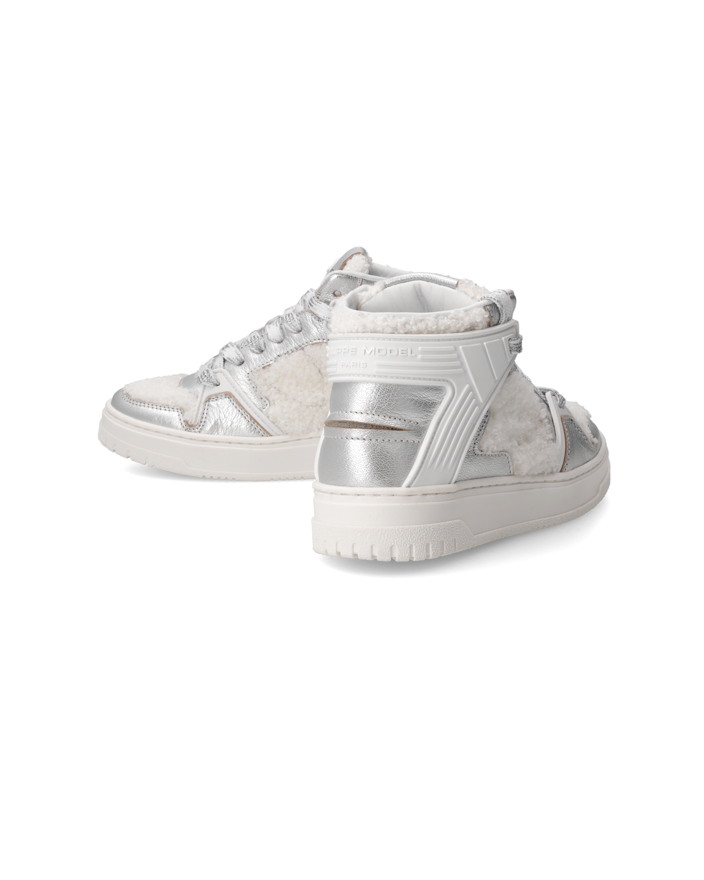 Sneakers La Grande Tennis Kids, White Silver