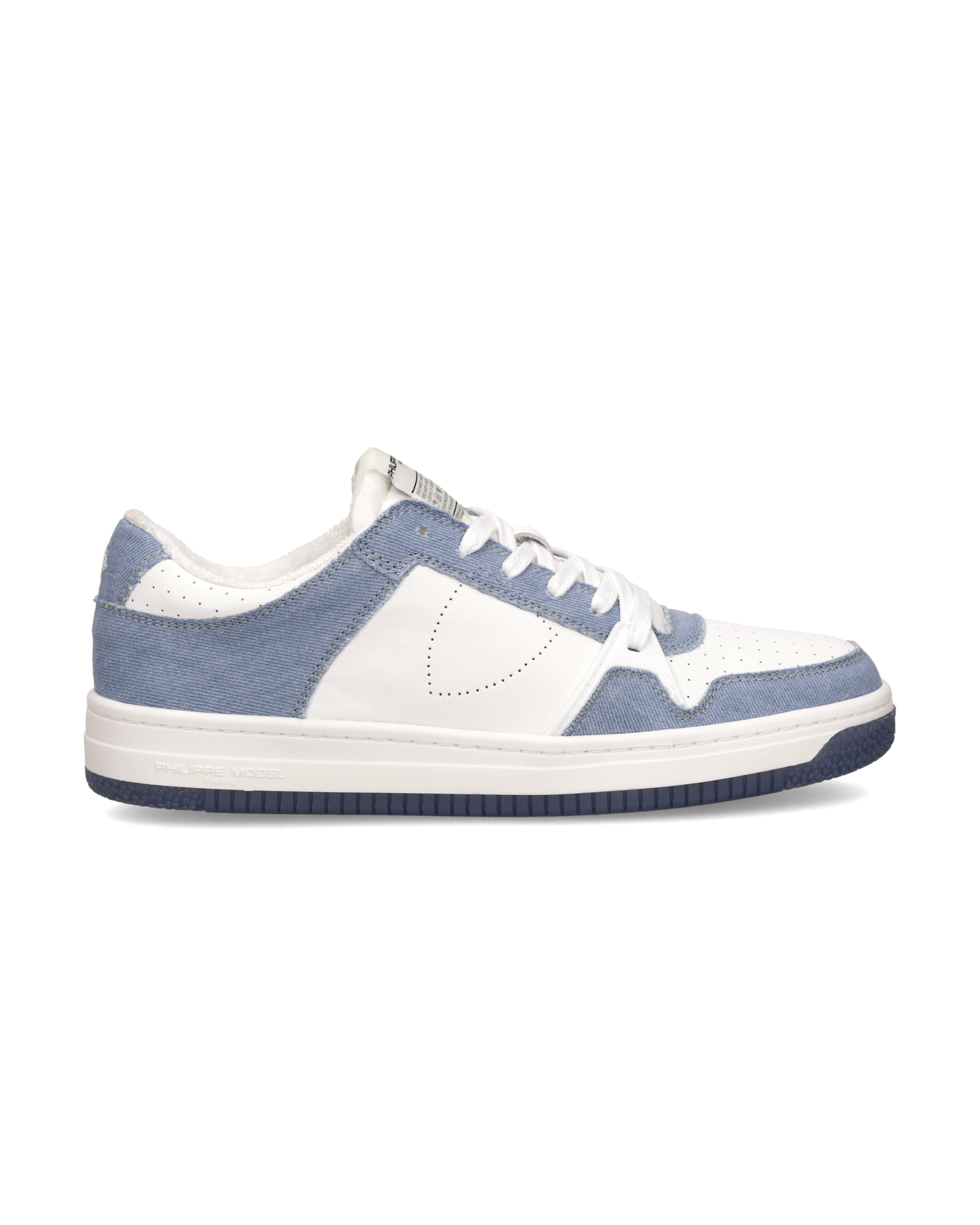Sneakers La Grande Uomo, Bianco Azzurro