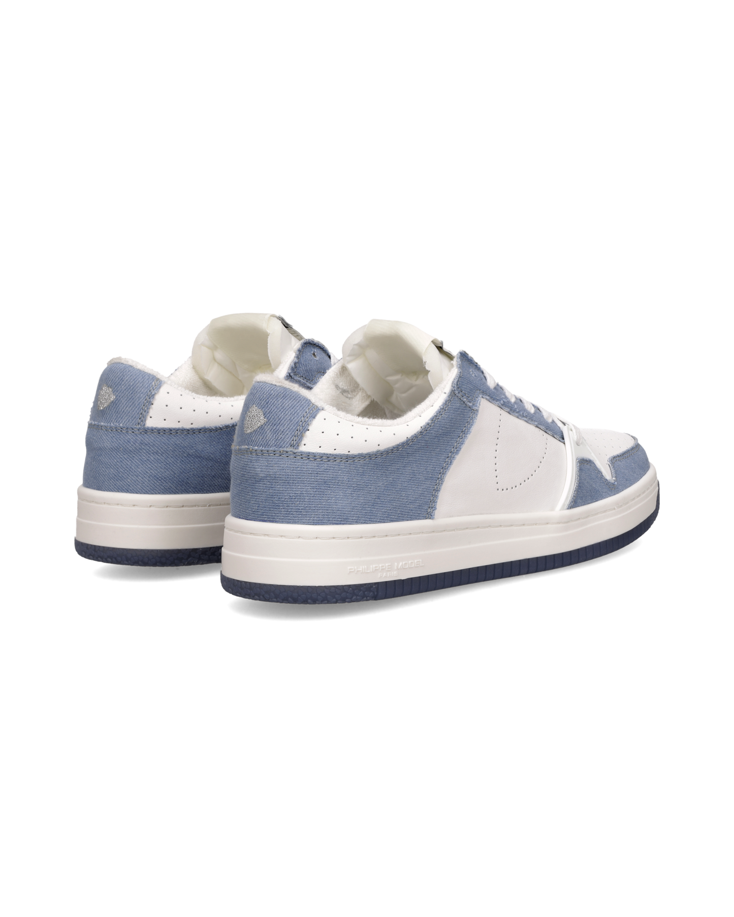 Sneakers La Grande Uomo, Bianco Azzurro