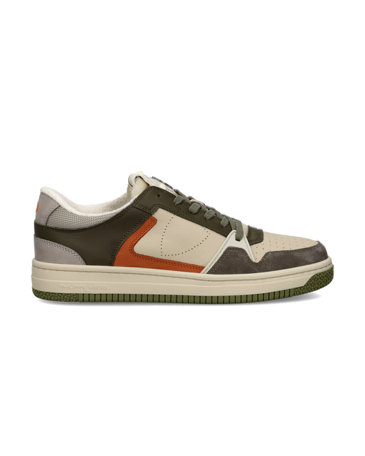 Sneakers La Grande Uomo, Verde Militare Beige