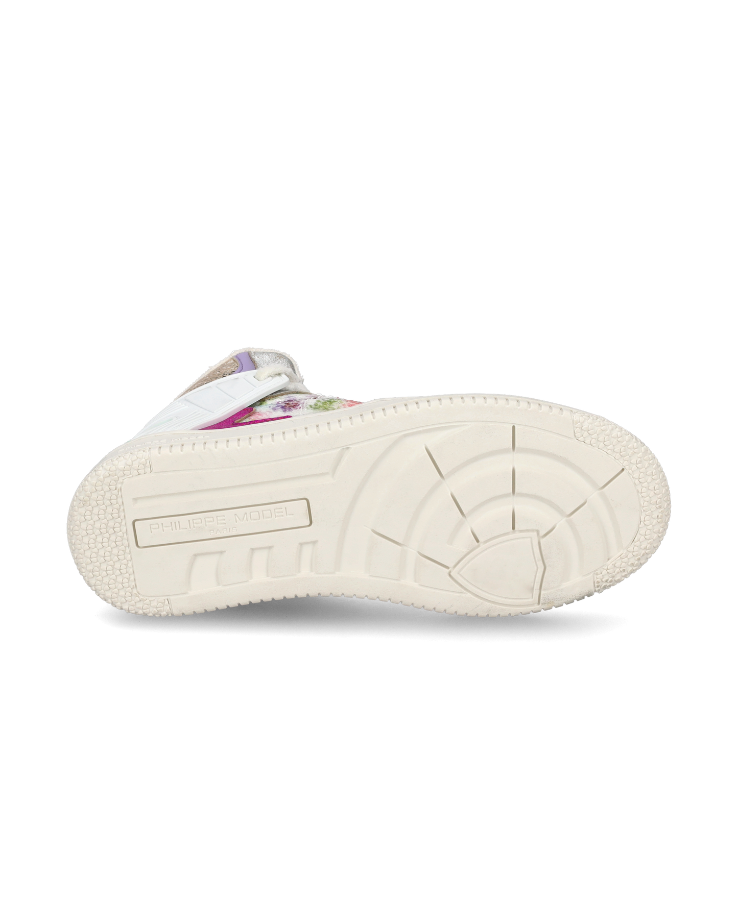 Sneaker mid La Grande donna - bianco e fucsia