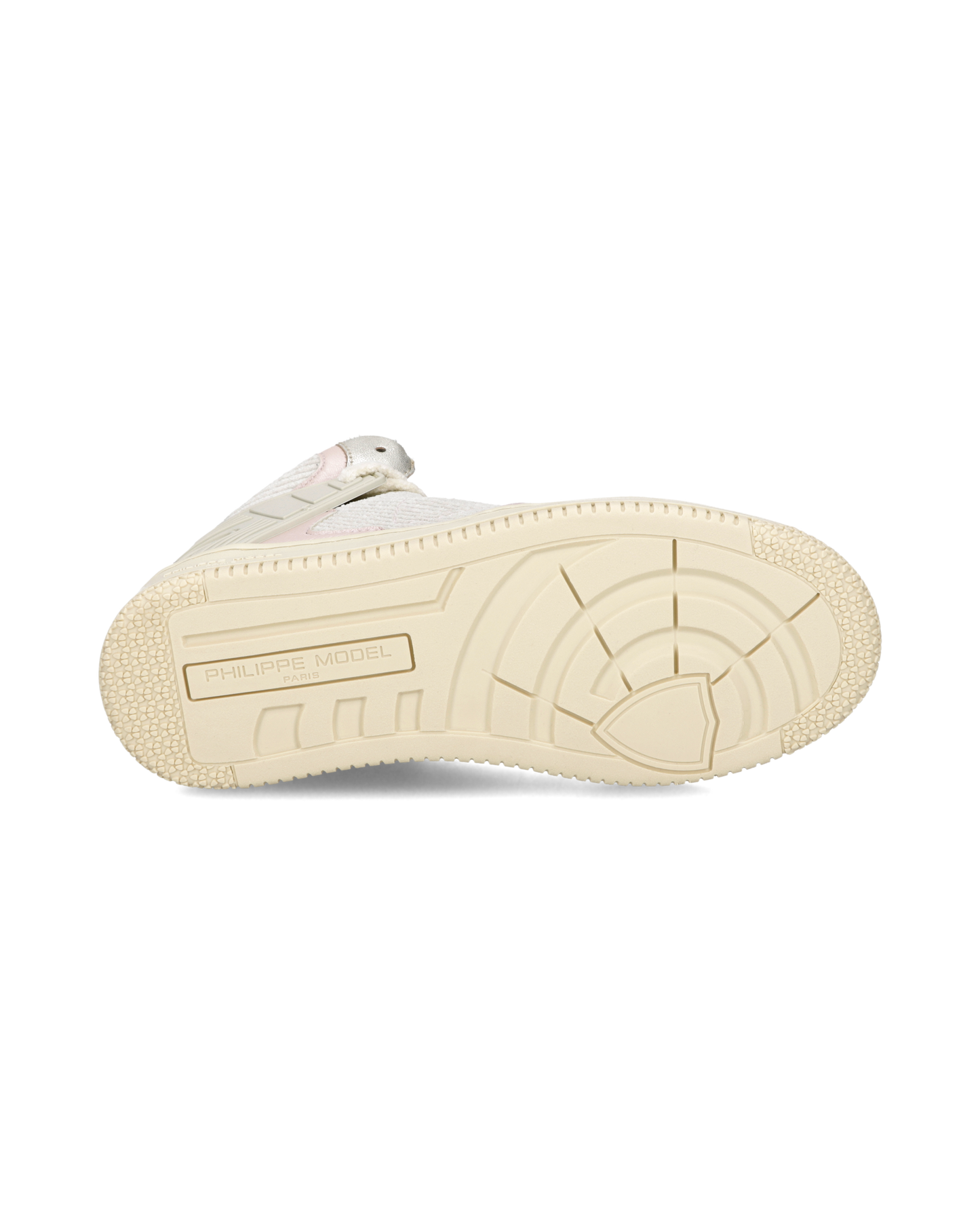 Damessneakers La Grande, Boterwit Roze