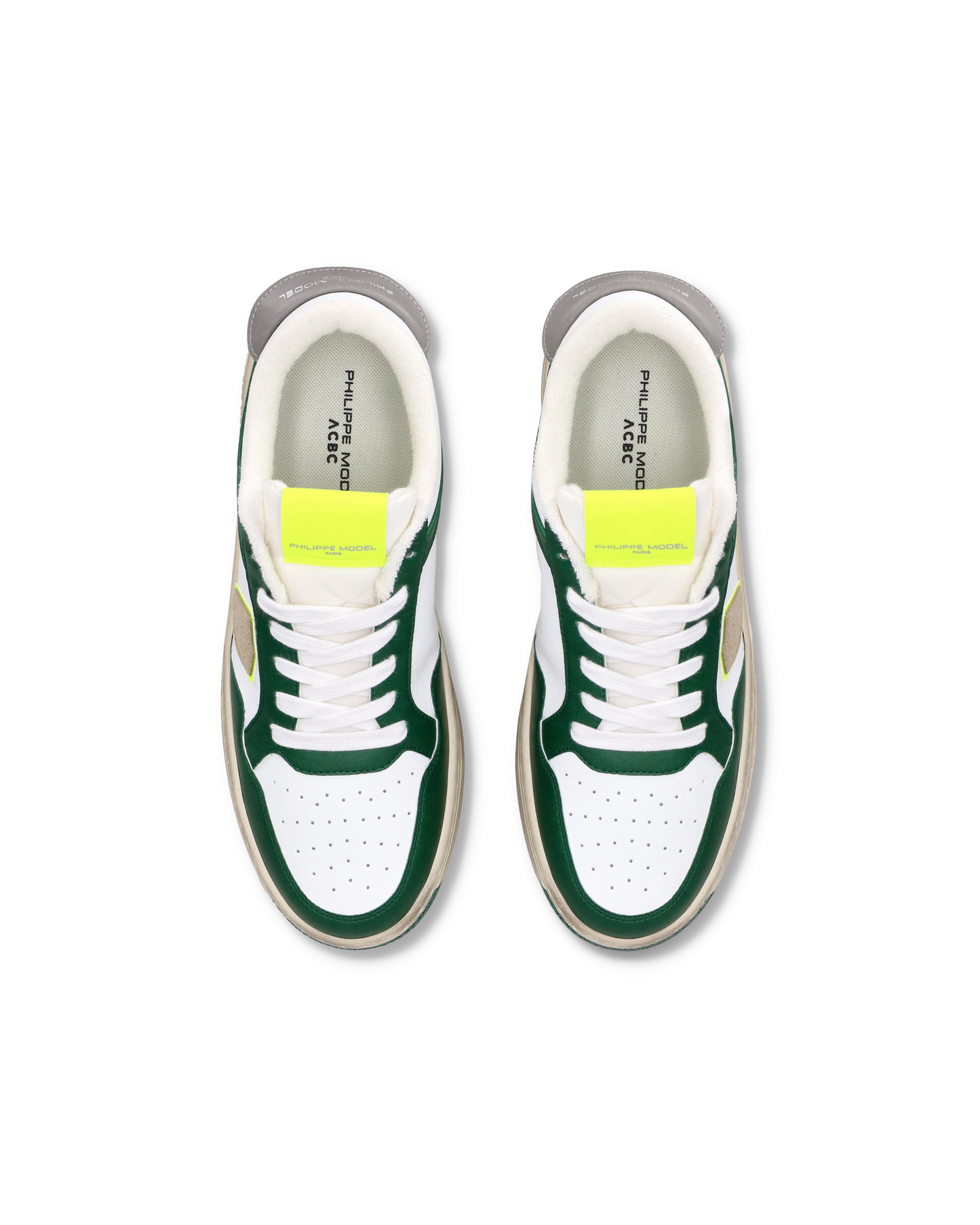 Sneaker basse Lyon uomo - verde e giallo