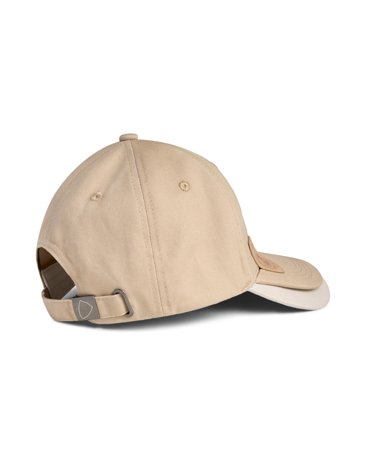 Cappellino Doppia Visiera, Sabbia Beige