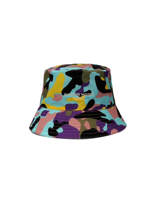 Cappello da Donna Camouflage multicolore in Tessuto Tecnico