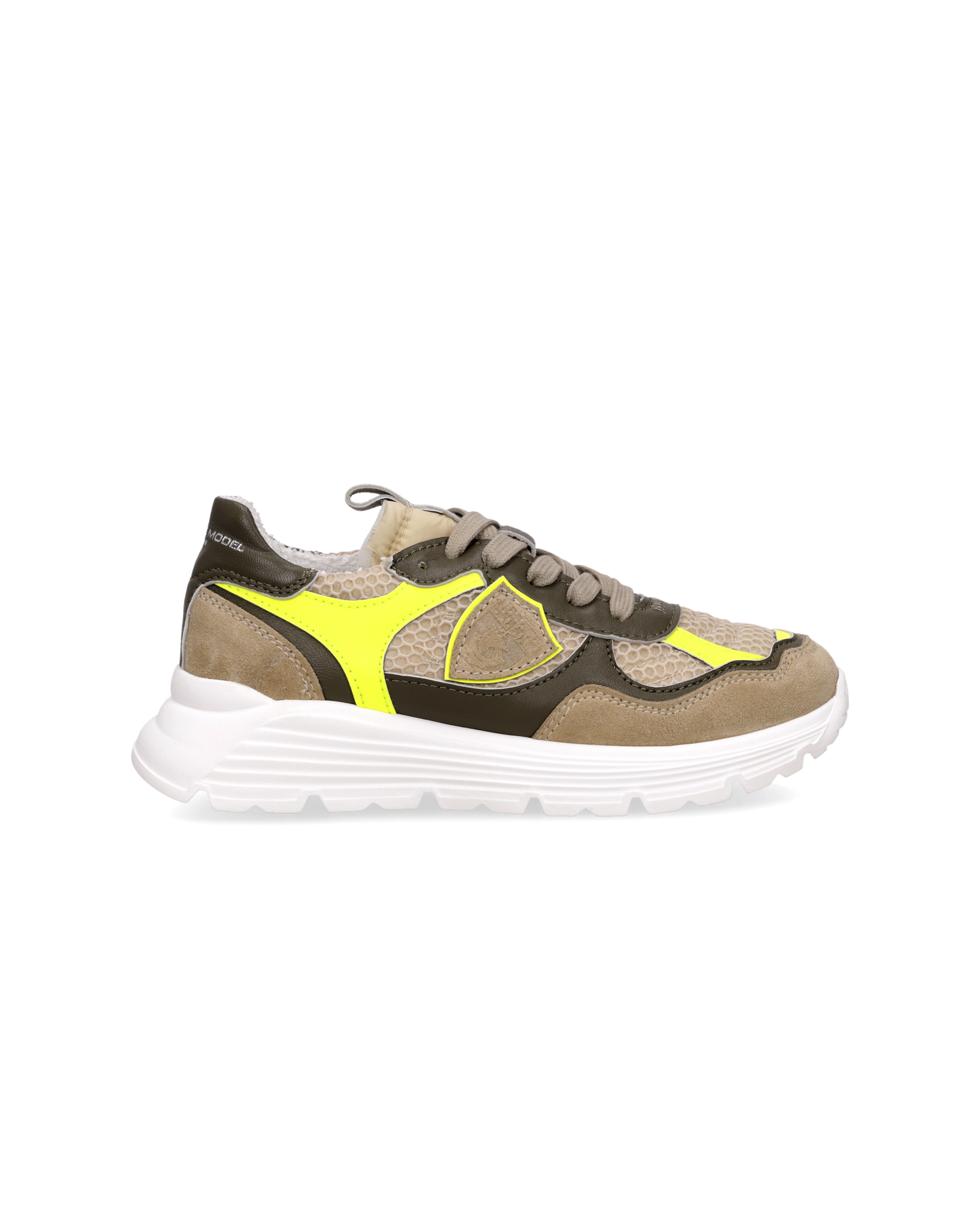 Sneaker Olympique Kids, Beige Giallo