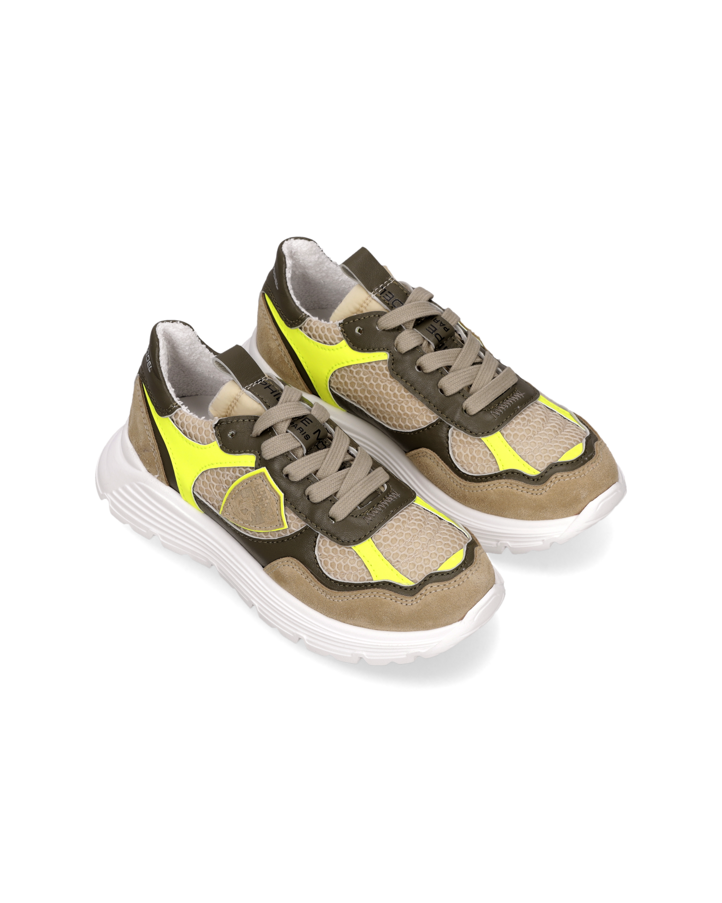 Sneaker Olympique Kids, Beige Giallo
