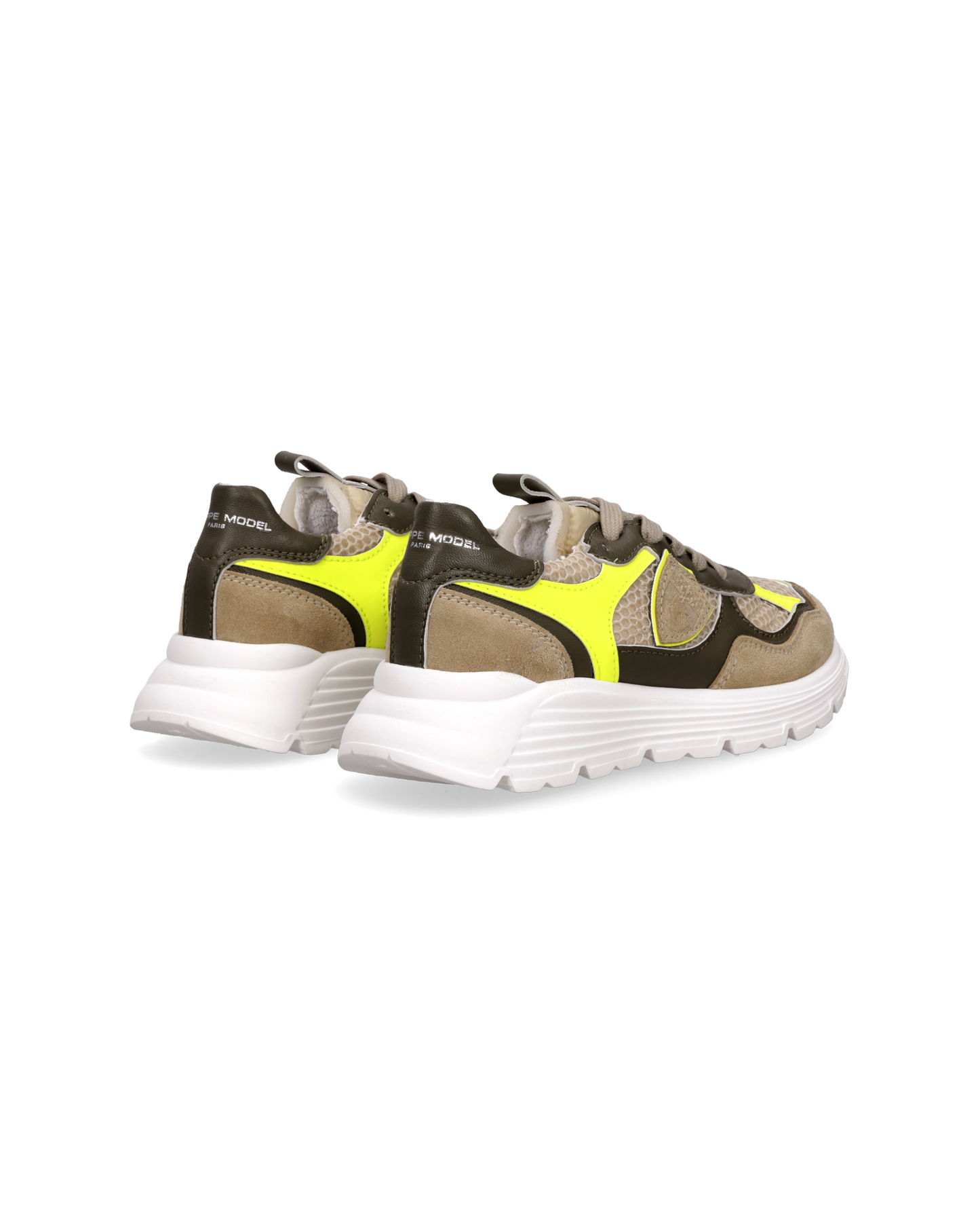 Sneaker Olympique Kids, Beige Giallo
