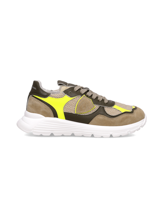 Sneaker Olympique Junior, Beige Giallo