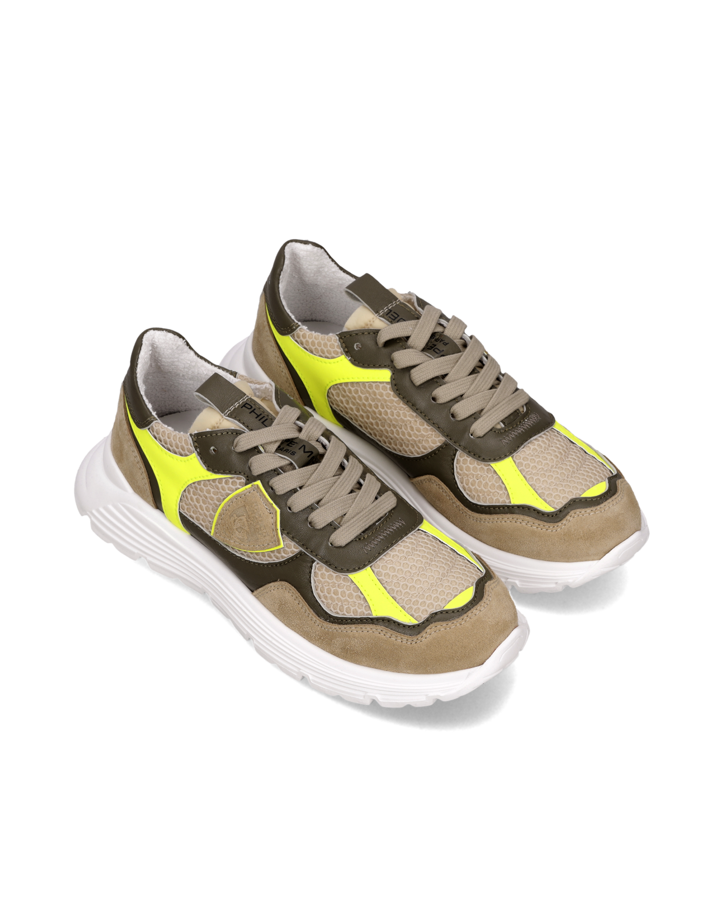 Sneaker Olympique Junior, Beige Giallo