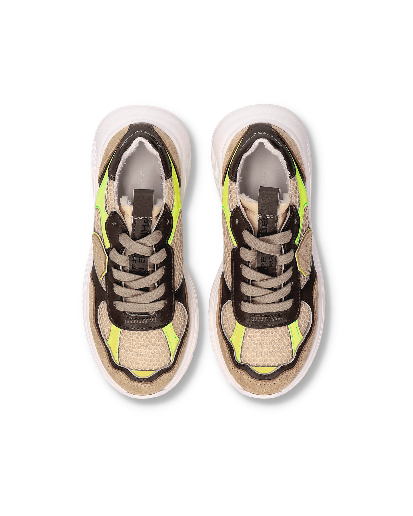 Sneaker Olympique Junior, Beige Giallo