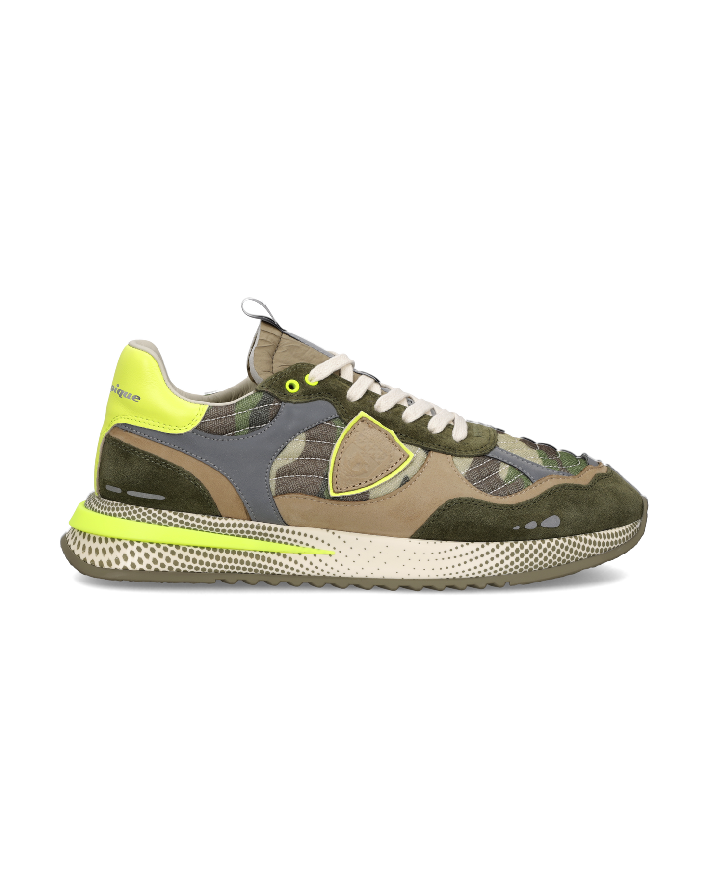 Herensneakers Olympique, Legergroen Geel