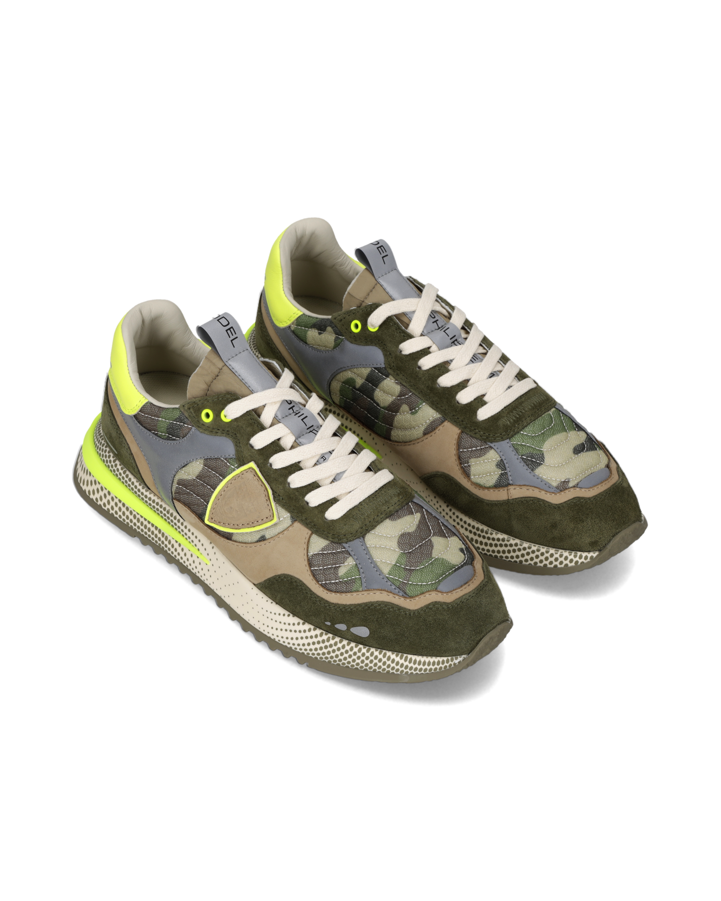 Herensneakers Olympique, Legergroen Geel