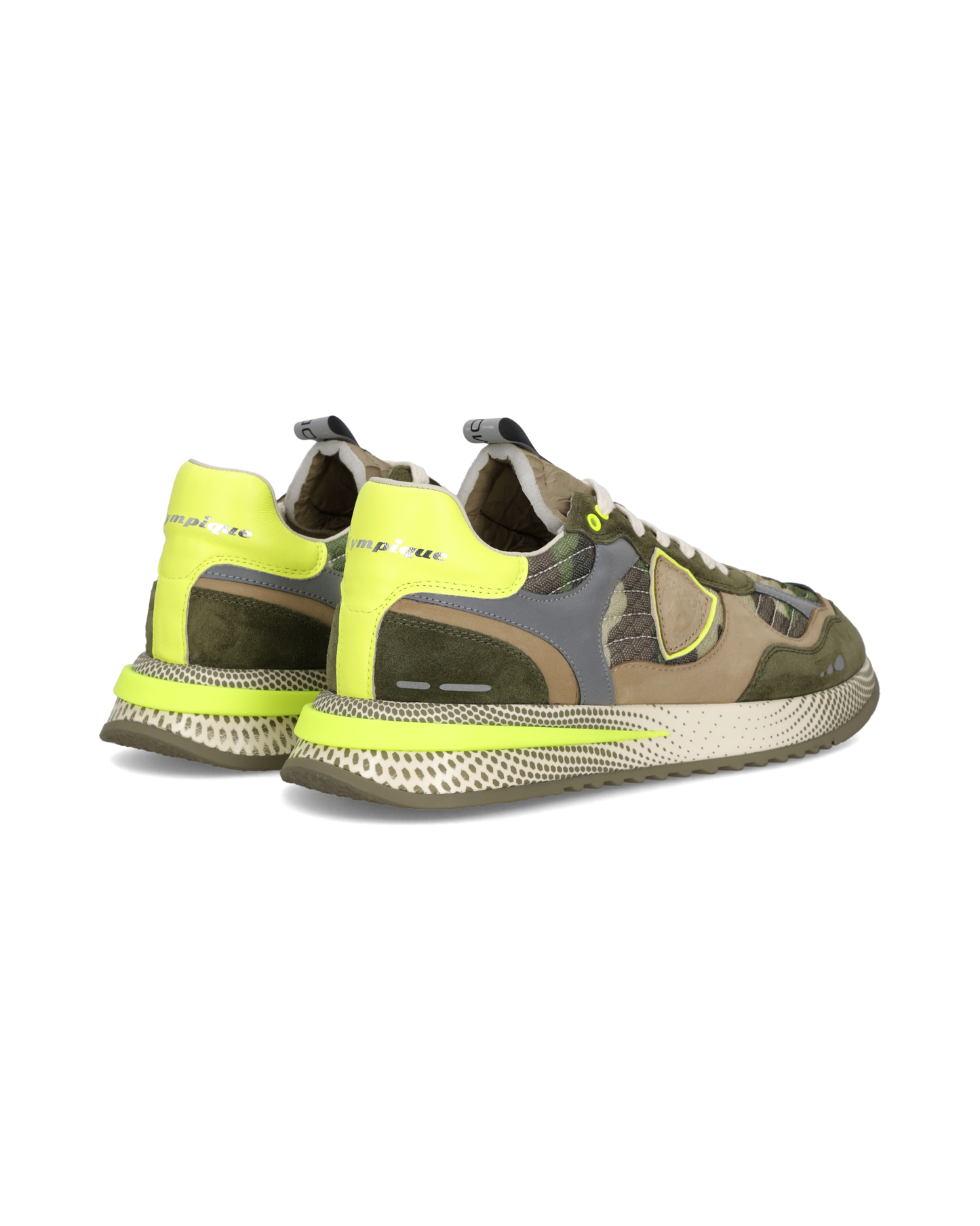 Herensneakers Olympique, Legergroen Geel
