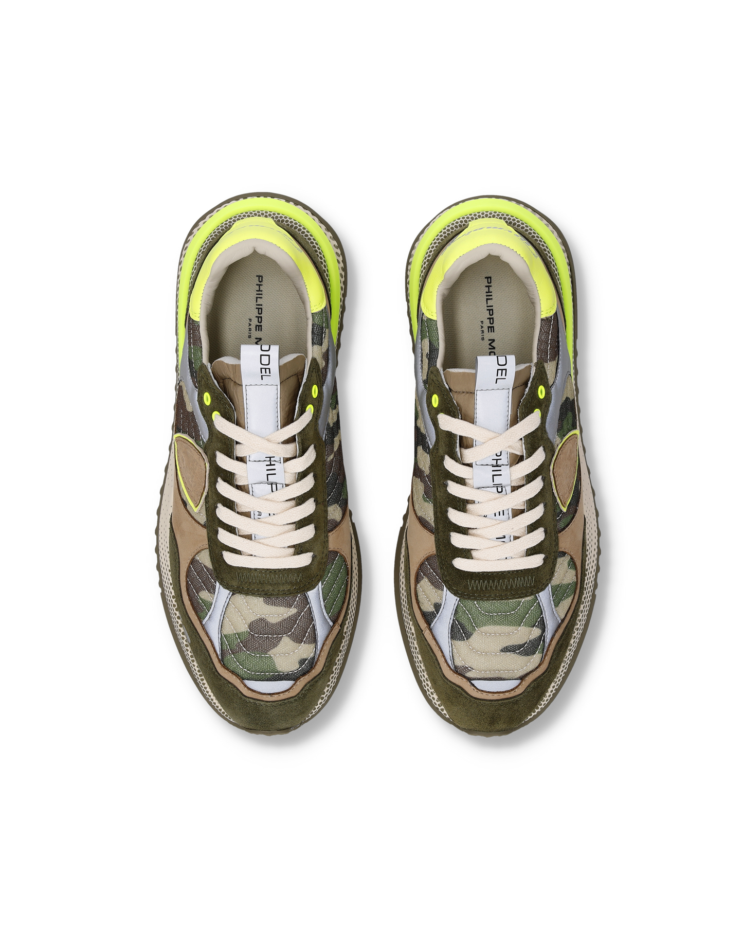 Herensneakers Olympique, Legergroen Geel