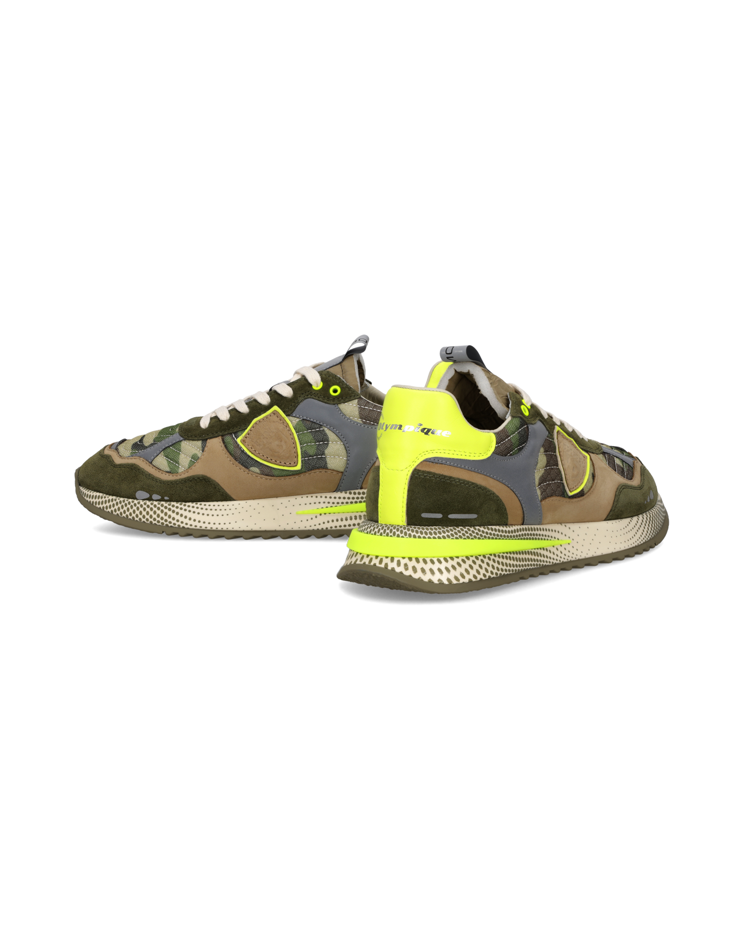 Herensneakers Olympique, Legergroen Geel