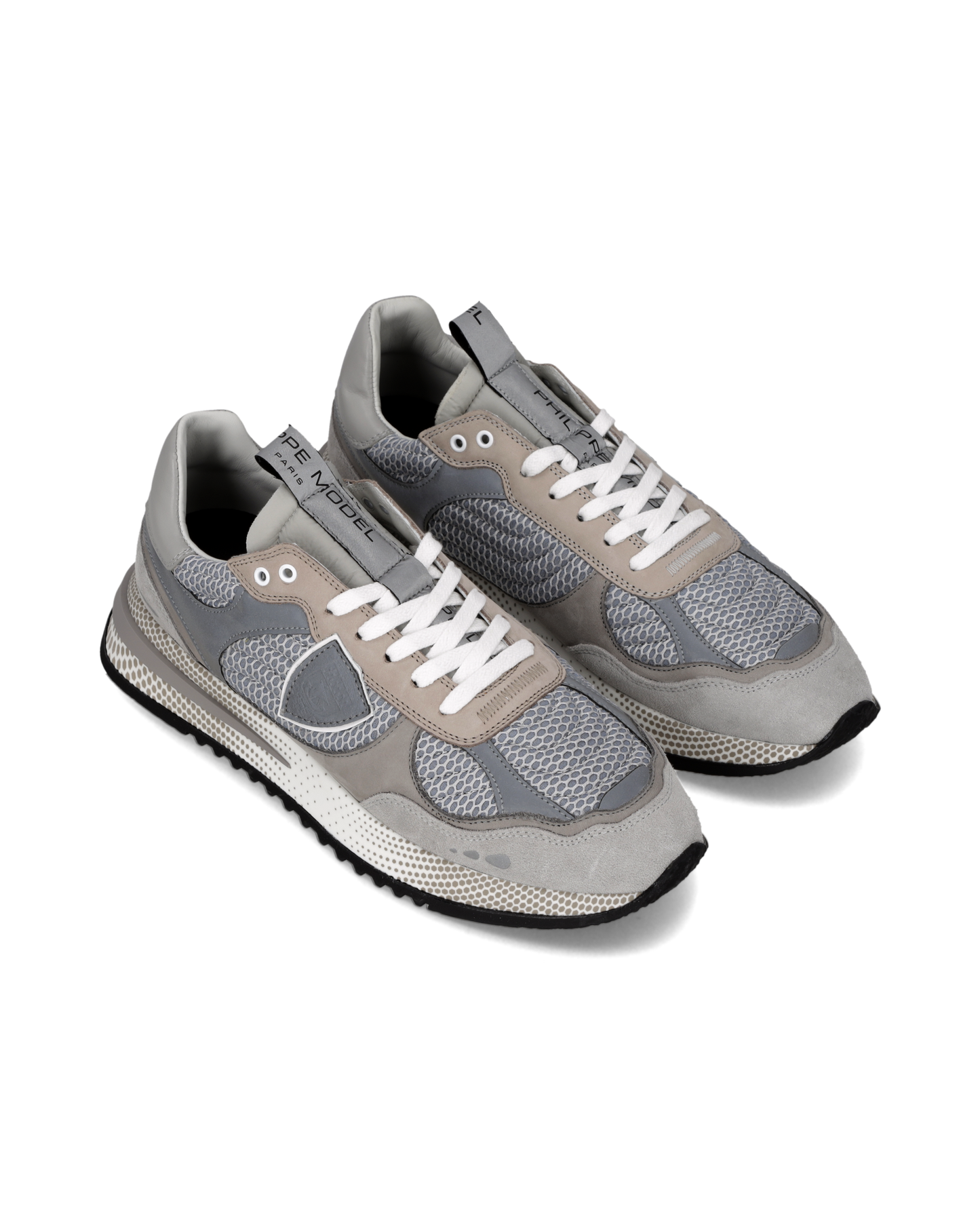 Sneakers Olympique Uomo, Grigio Beige