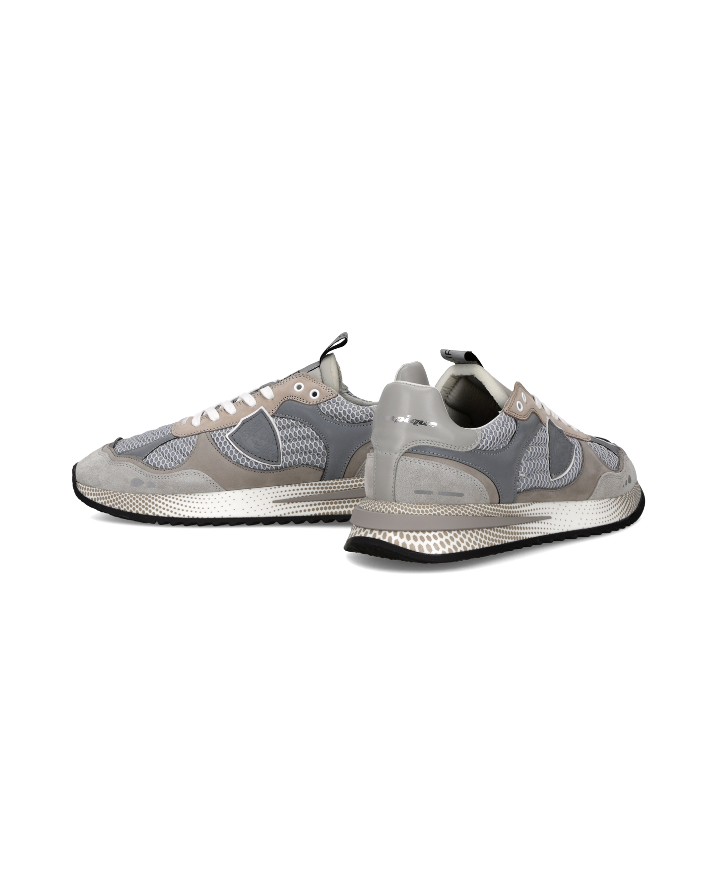 Sneakers Olympique Uomo, Grigio Beige