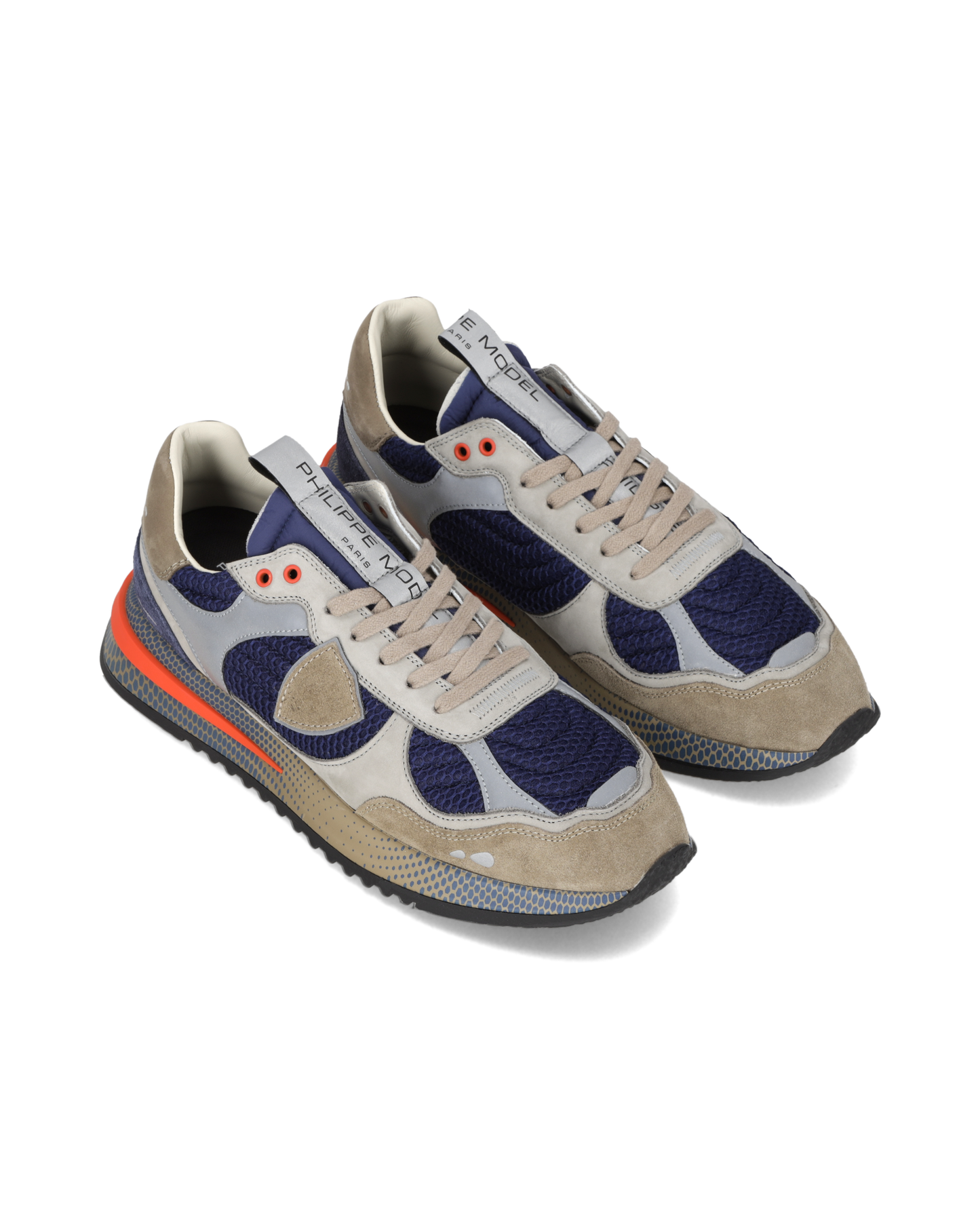 Sneakers Olympique Uomo, Grigio Blu