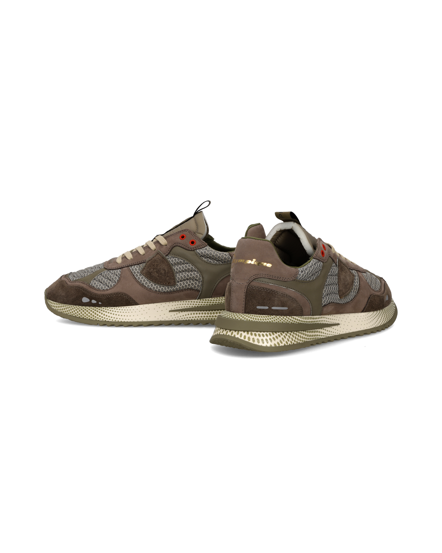 Sneakers Olympique Uomo, Fango Verde Militare