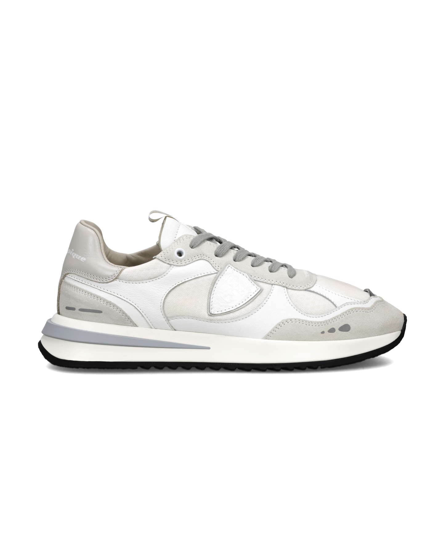 Sneakers Olympique Uomo, Bianco Grigio