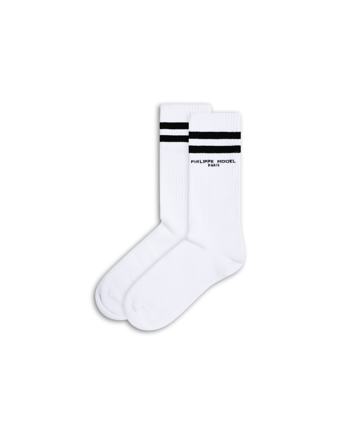 Calzini in Cotone, Bianco Nero
