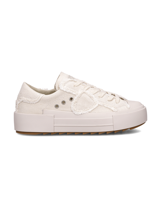Sneakers Paris Haute Donna, Beige 
