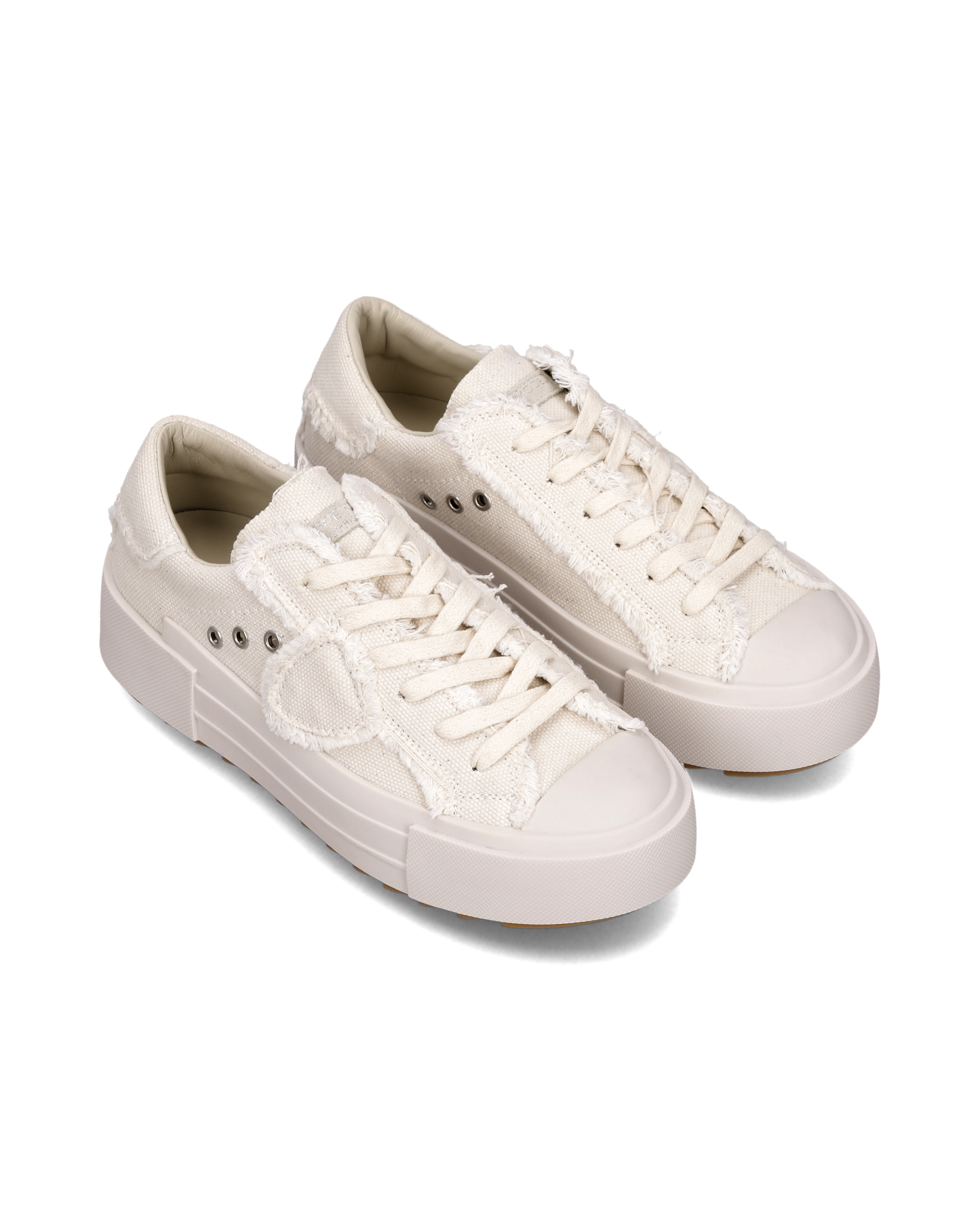 Sneakers Paris Haute Donna, Beige 