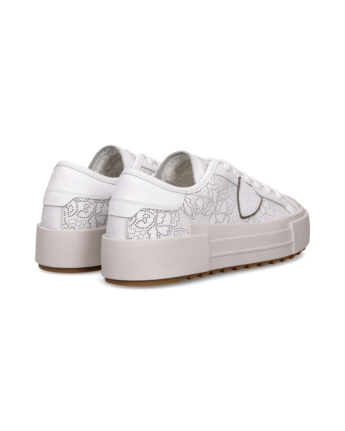 Sneakers Paris Haute Donna, Bianco