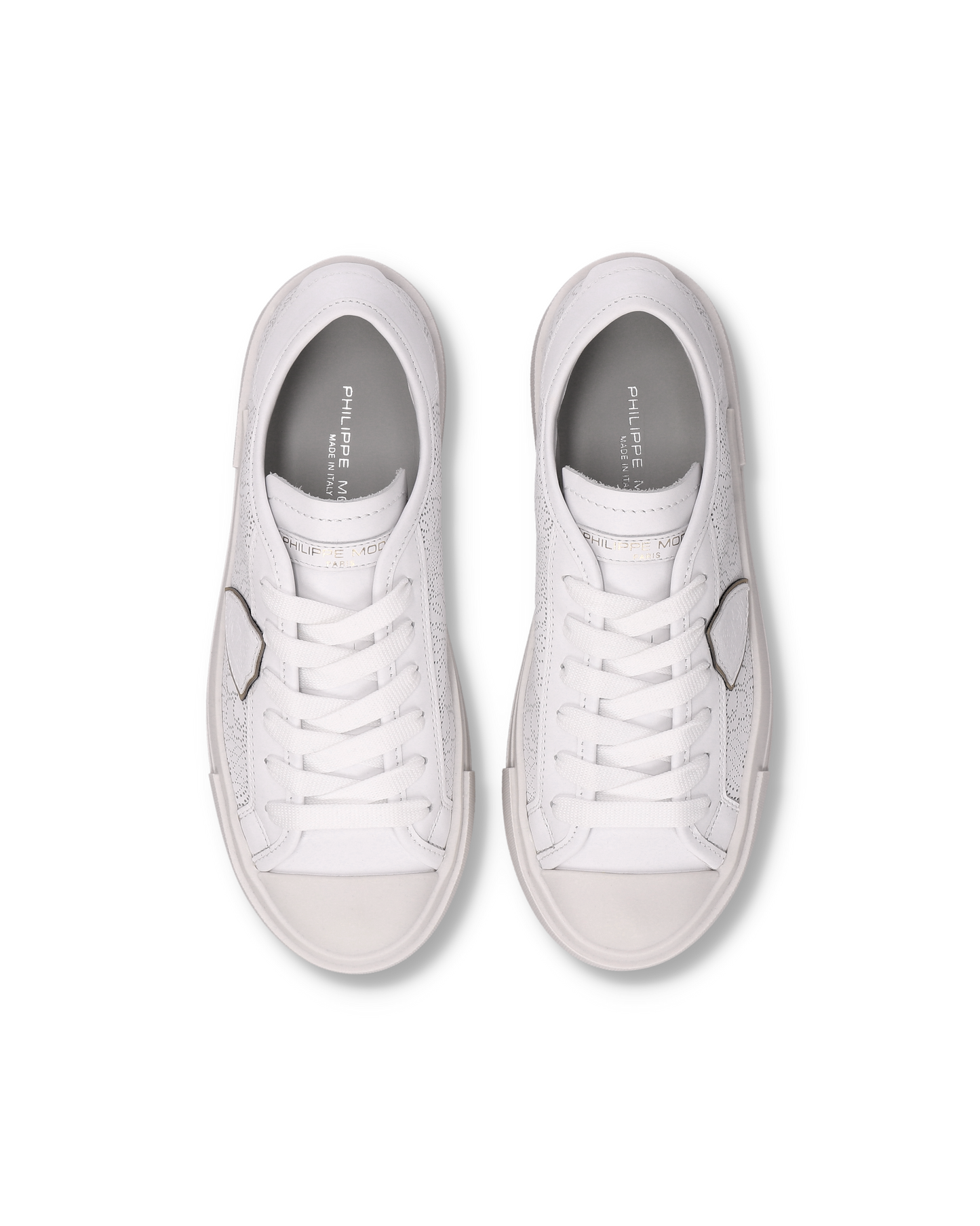 Sneakers Paris Haute Donna, Bianco