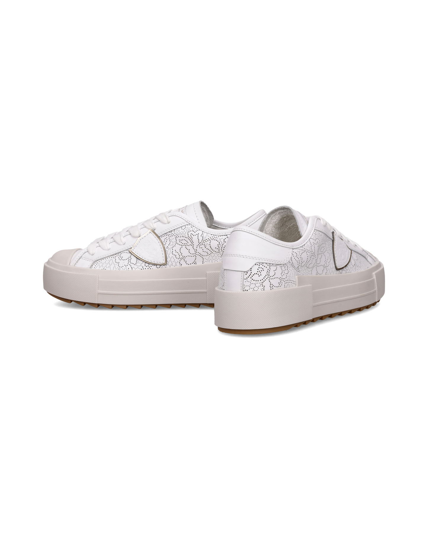 Sneakers Paris Haute Donna, Bianco