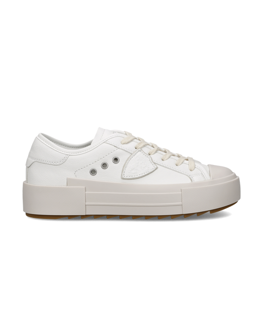 Sneakers Paris Haute Donna, Bianco