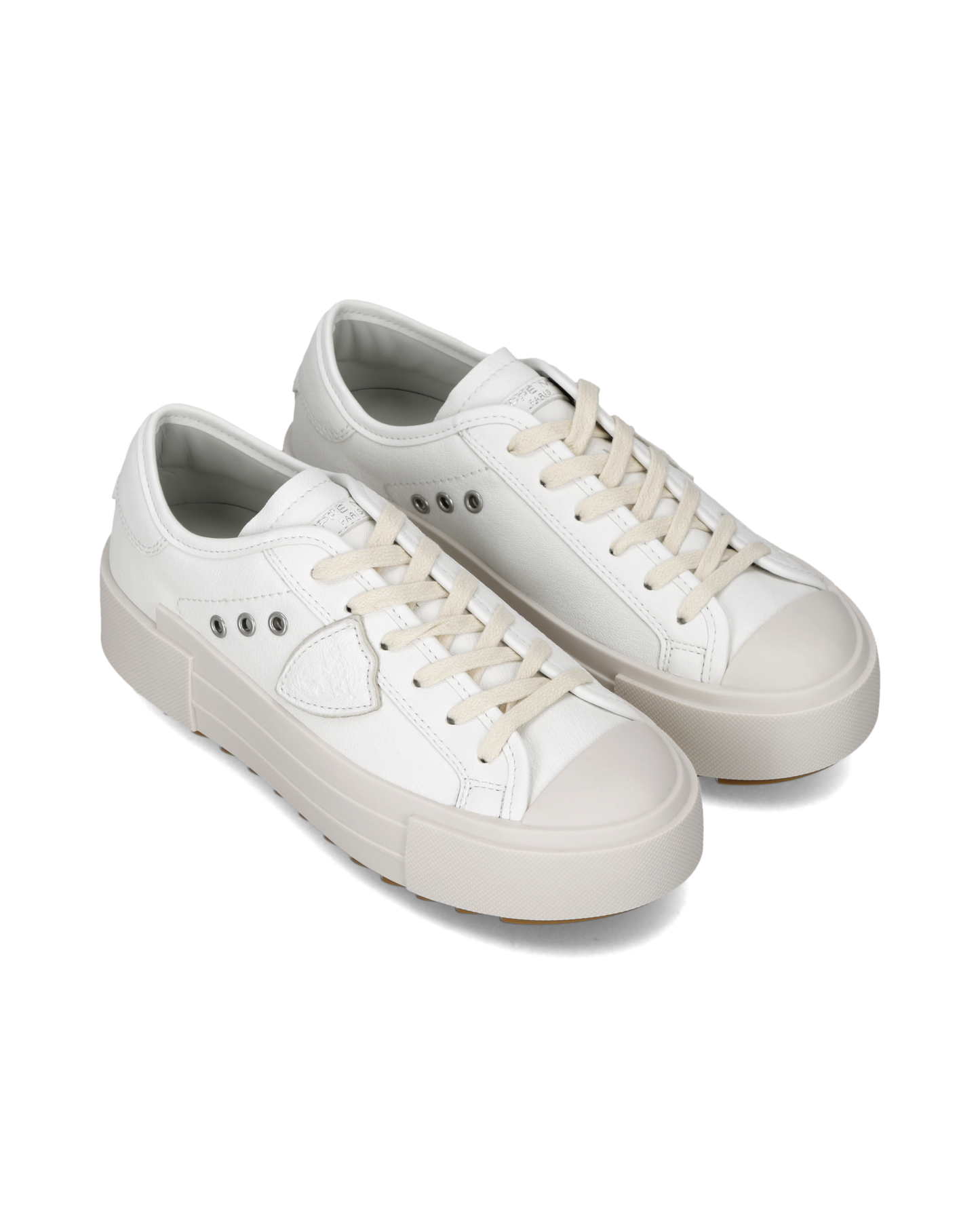 Sneakers Paris Haute Donna, Bianco
