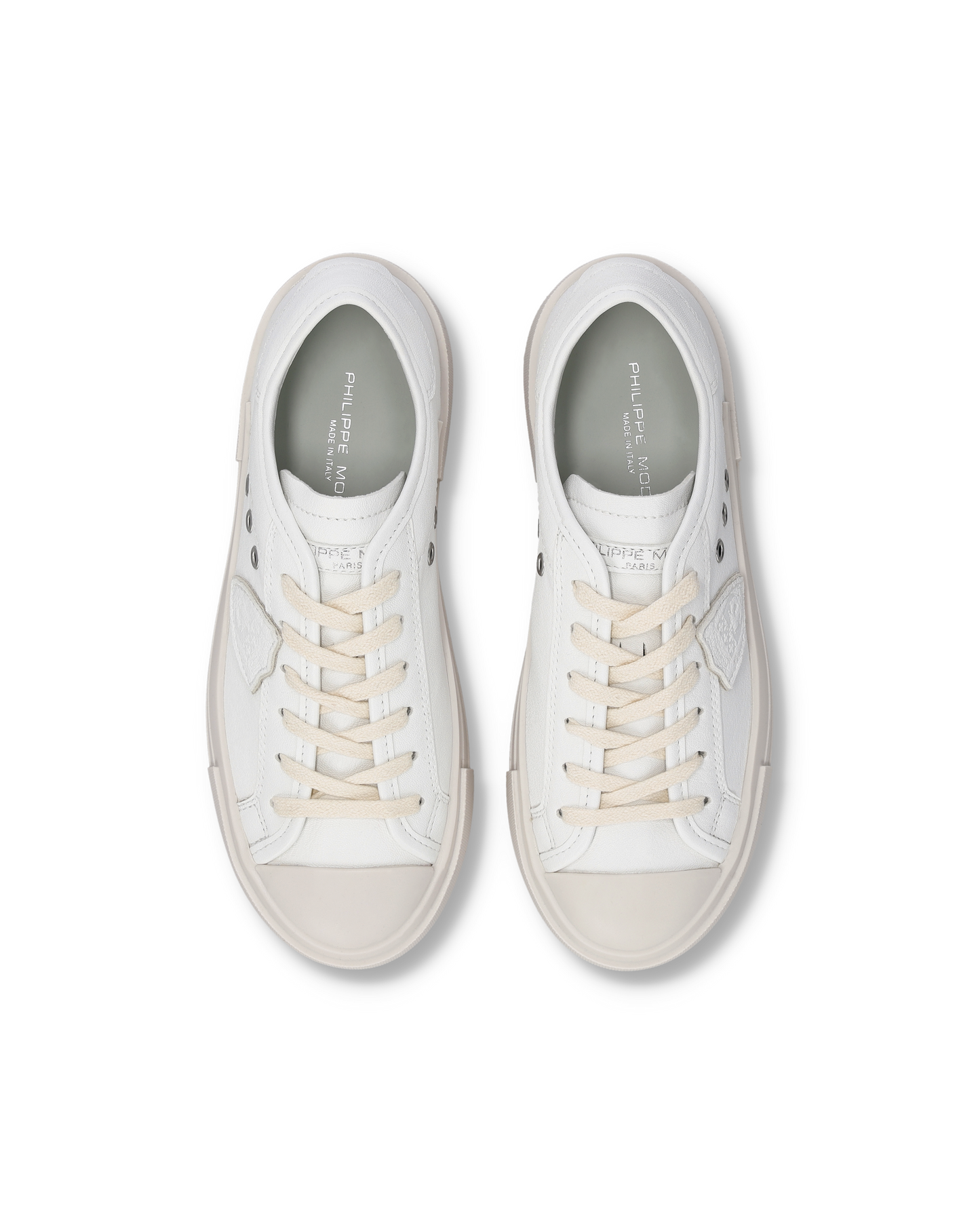 Sneakers Paris Haute Donna, Bianco